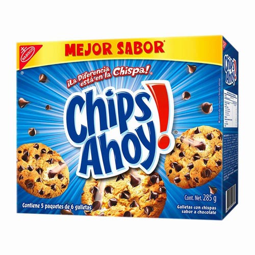 Comprar Galleta Chips Ahoy Con Chispas Sabor A Chocolate - 114g